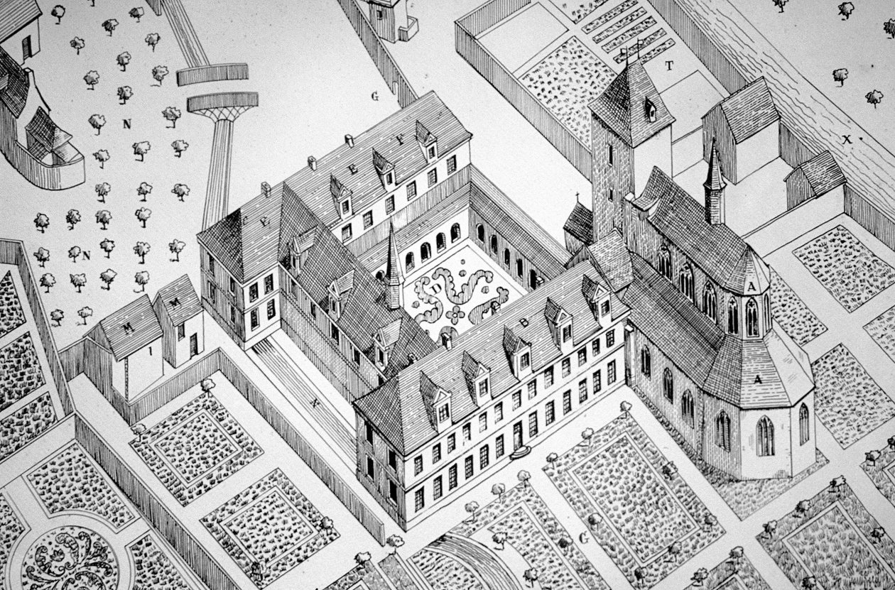 France - Orne - Département 61 - Lonlay - Gravure de l