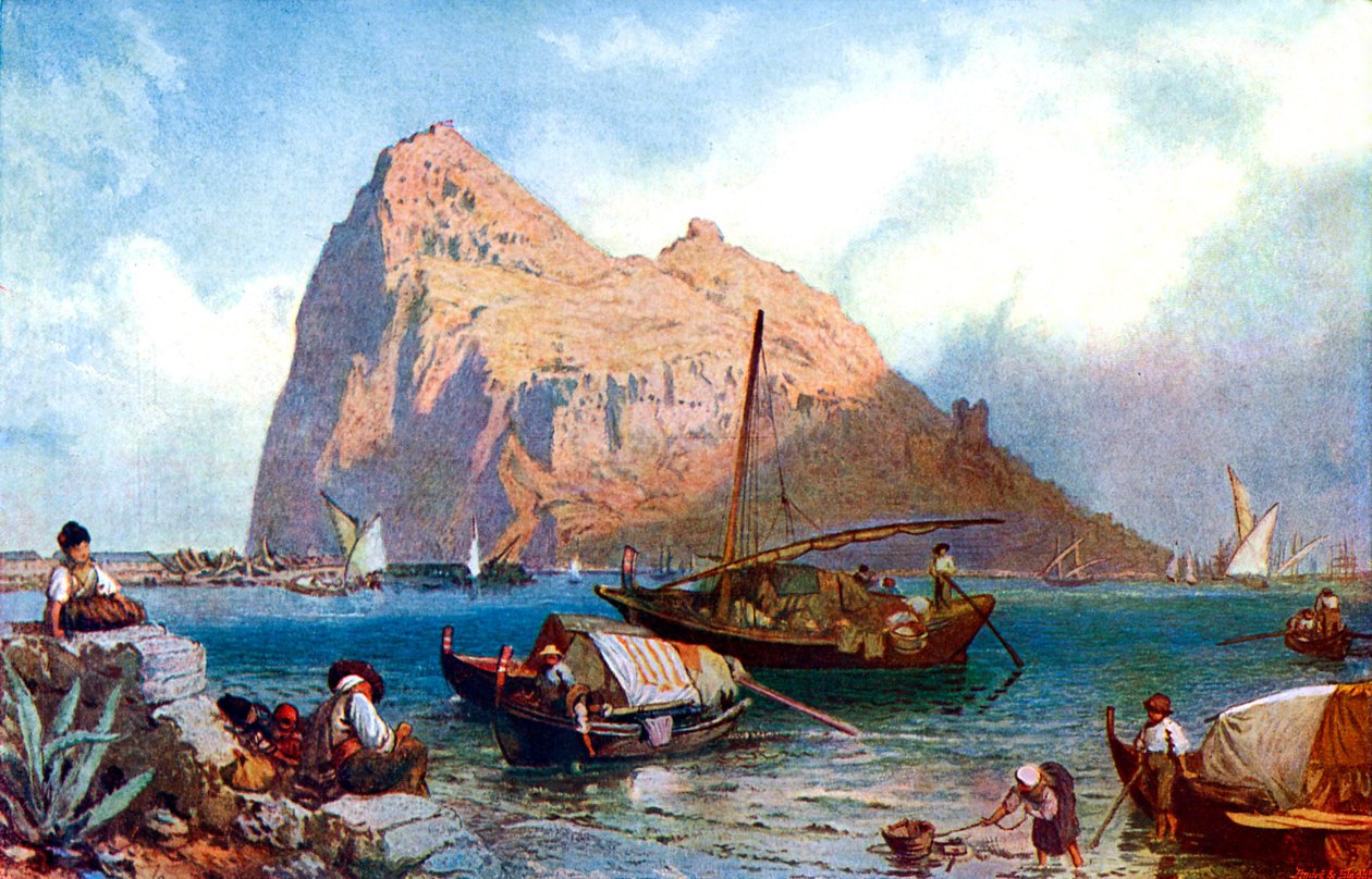 Gibraltar - Unbekannter Künstler