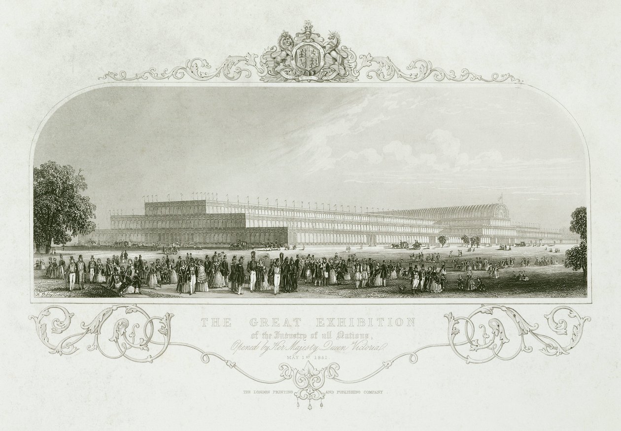 Grande Exposition 1851 Le Crystal Palace, Londres - Unbekannt