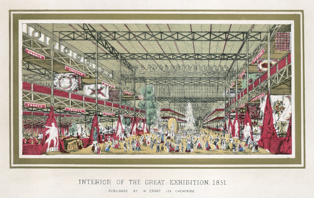 Grande Exposition à Hyde Park 1851 - Unbekannter Künstler