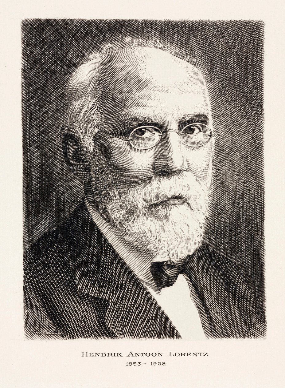Hendrik Antoon Lorentz, physicien mathématicien néerlandais, vers 1910 - Unbekannt