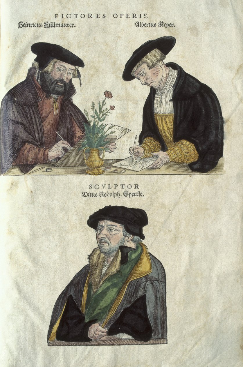 Herbiers Albrecht Mayer, Veil Rudolph Speckle et Heinrich Fullmaurer - Unbekannt