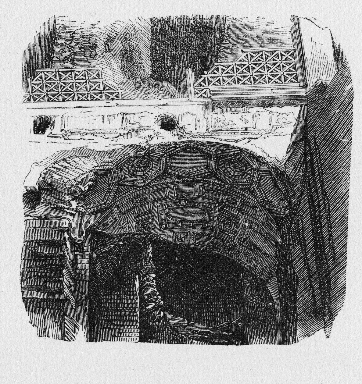 Histoire de la Rome antique. Gravures de Rome de 1872 - Unbekannt