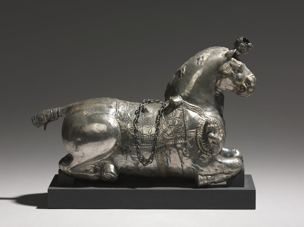 Vase à boire en forme de cheval, 200-325 - Unbekannt