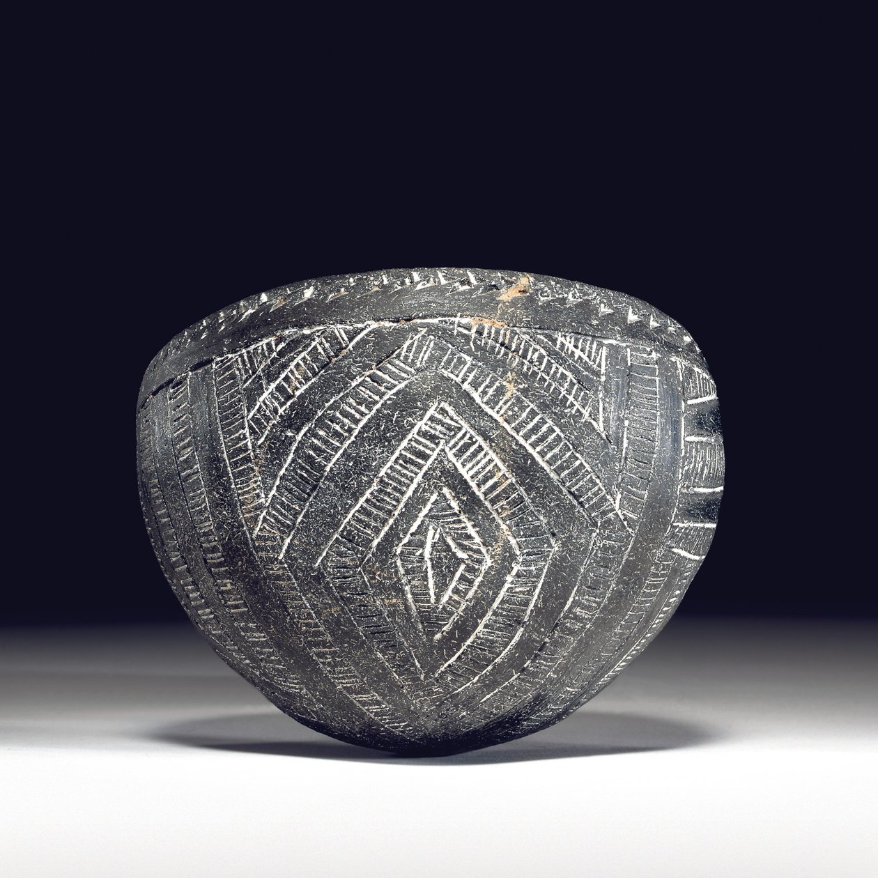 Bol incisé, groupe C de Kerma, c.2050-1850 av. J.-C. - Unbekannt