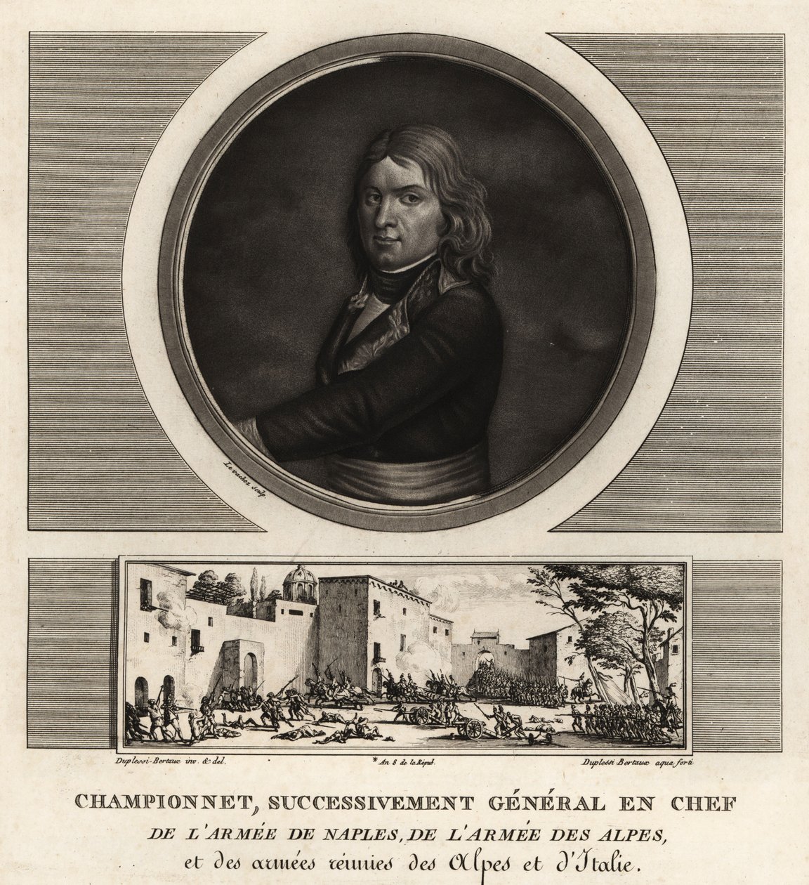 Jean Étienne Vachier Championnet, Général en Chef de l