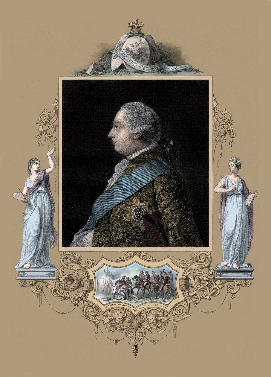 Roi George III - Unbekannter Künstler