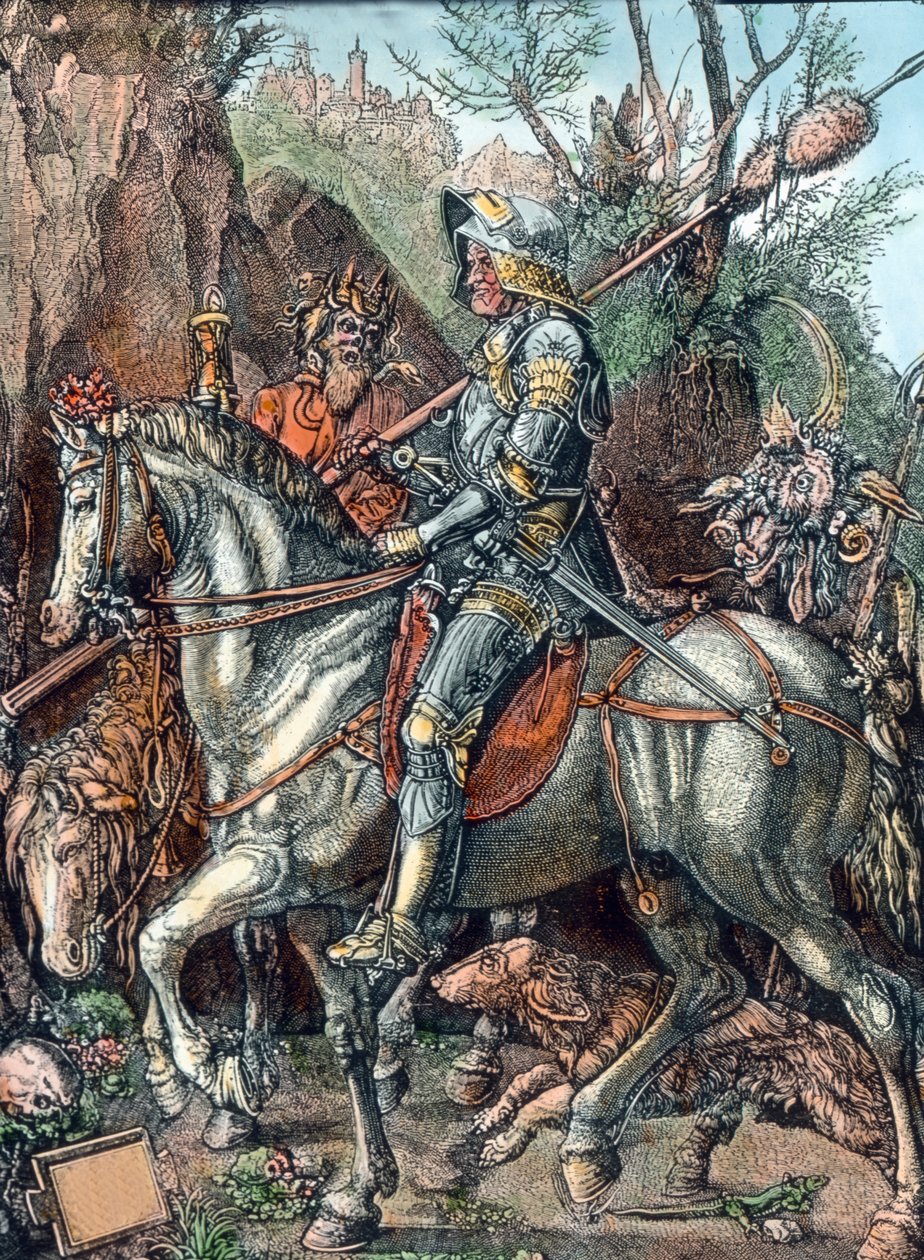 Le chevalier, la mort et le diable - Unbekannter Künstler