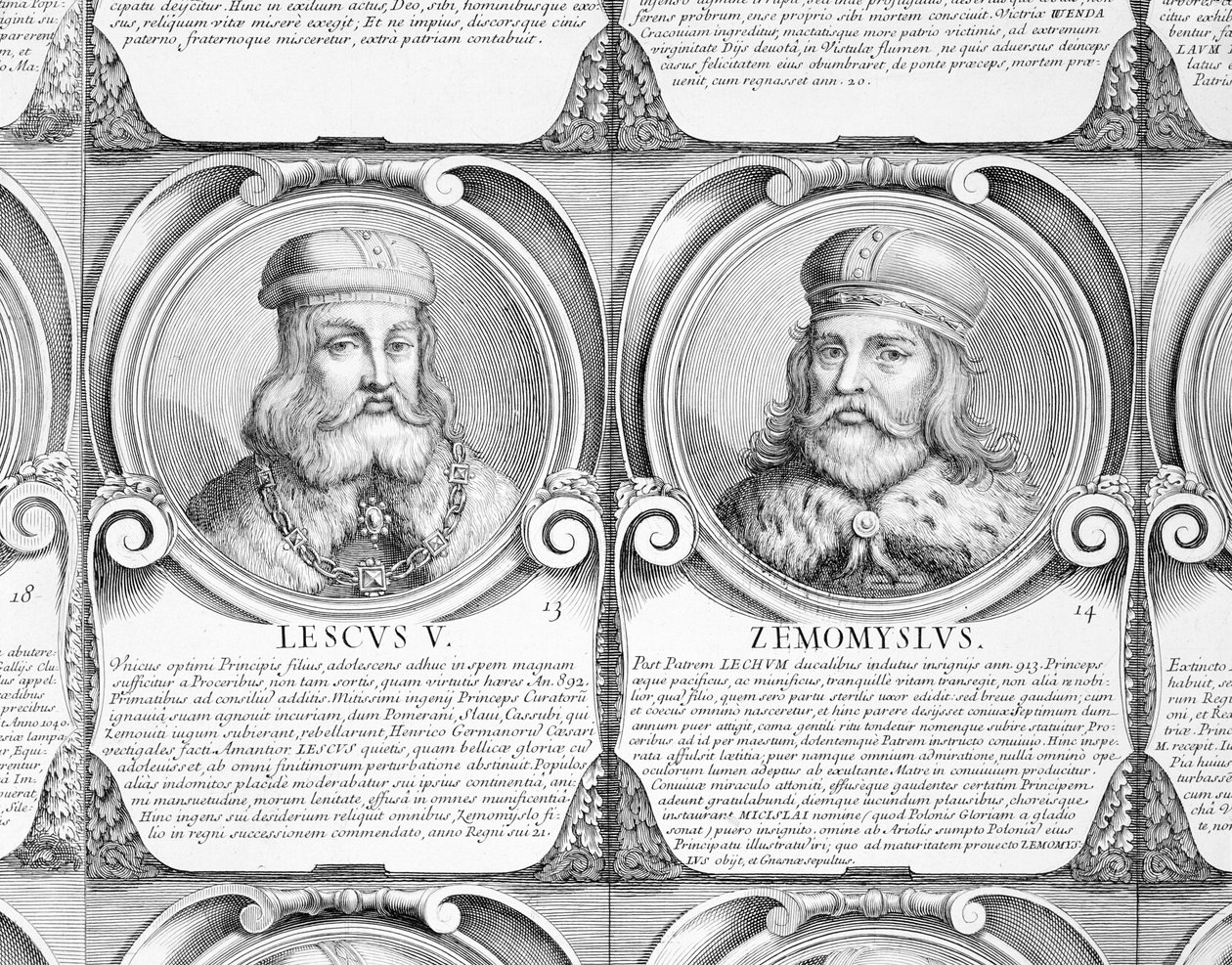 Lestko et Siemomysl, no. 13 et 14 de 
