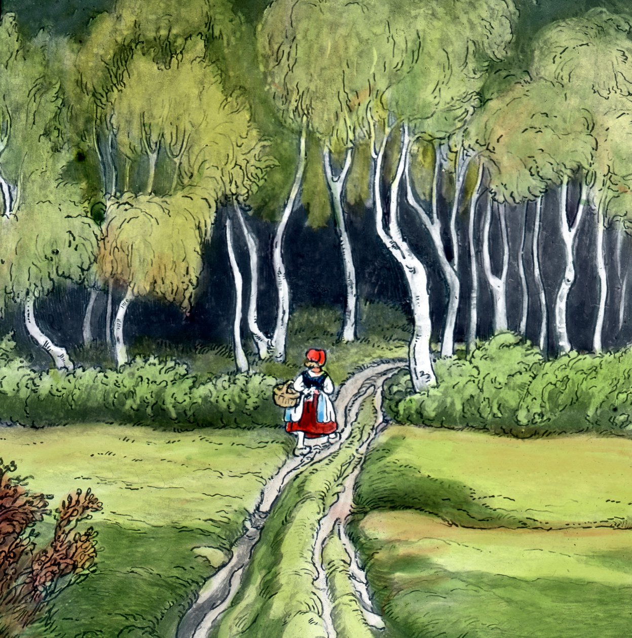 Le Petit Chaperon Rouge - Unbekannter Künstler