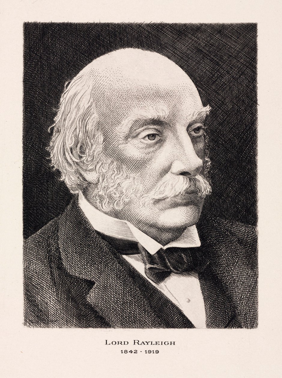 Lord Rayleigh, mathématicien et physicien anglais - Unbekannt