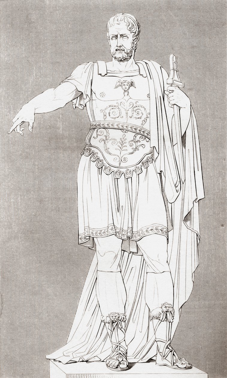 Marcus Furius Camillus (c. 446 - 365 av. J.-C.), soldat et homme d
