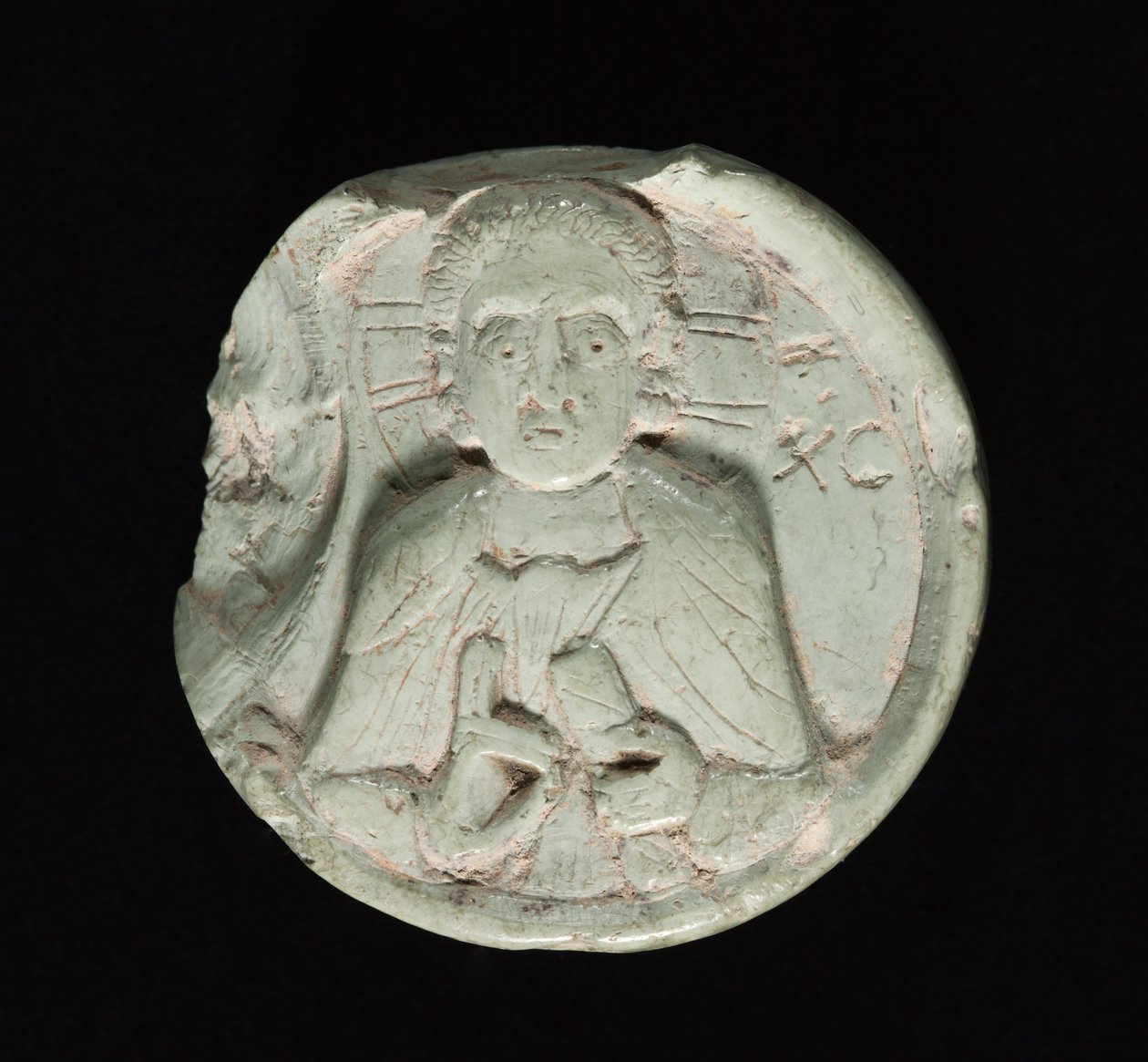 Médaillon avec Christ, c.1200-1400 - Unbekannt
