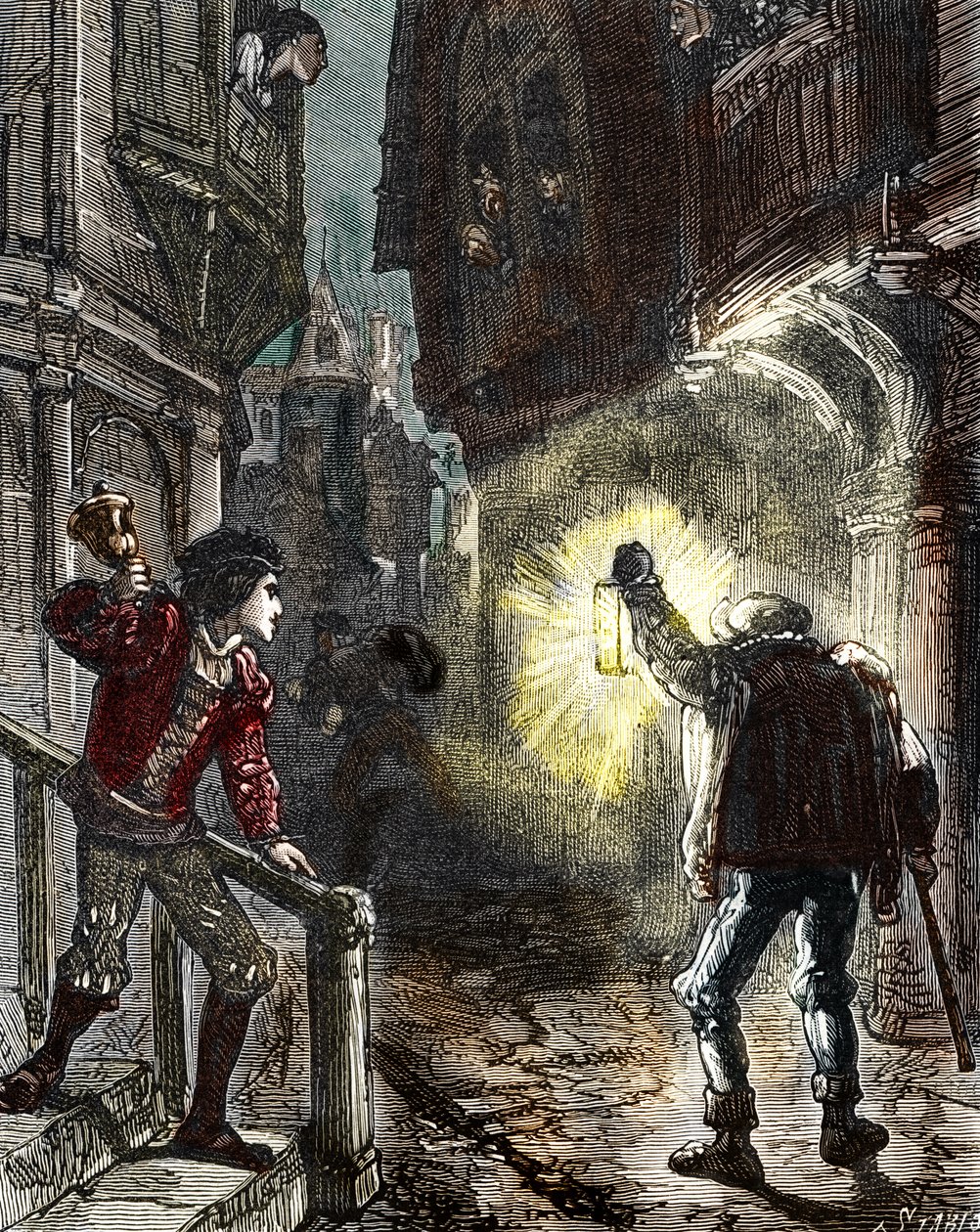 Les veilleurs de nuit surveillent les rues de Paris au Moyen Âge et à la Renaissance - Alec Hunter