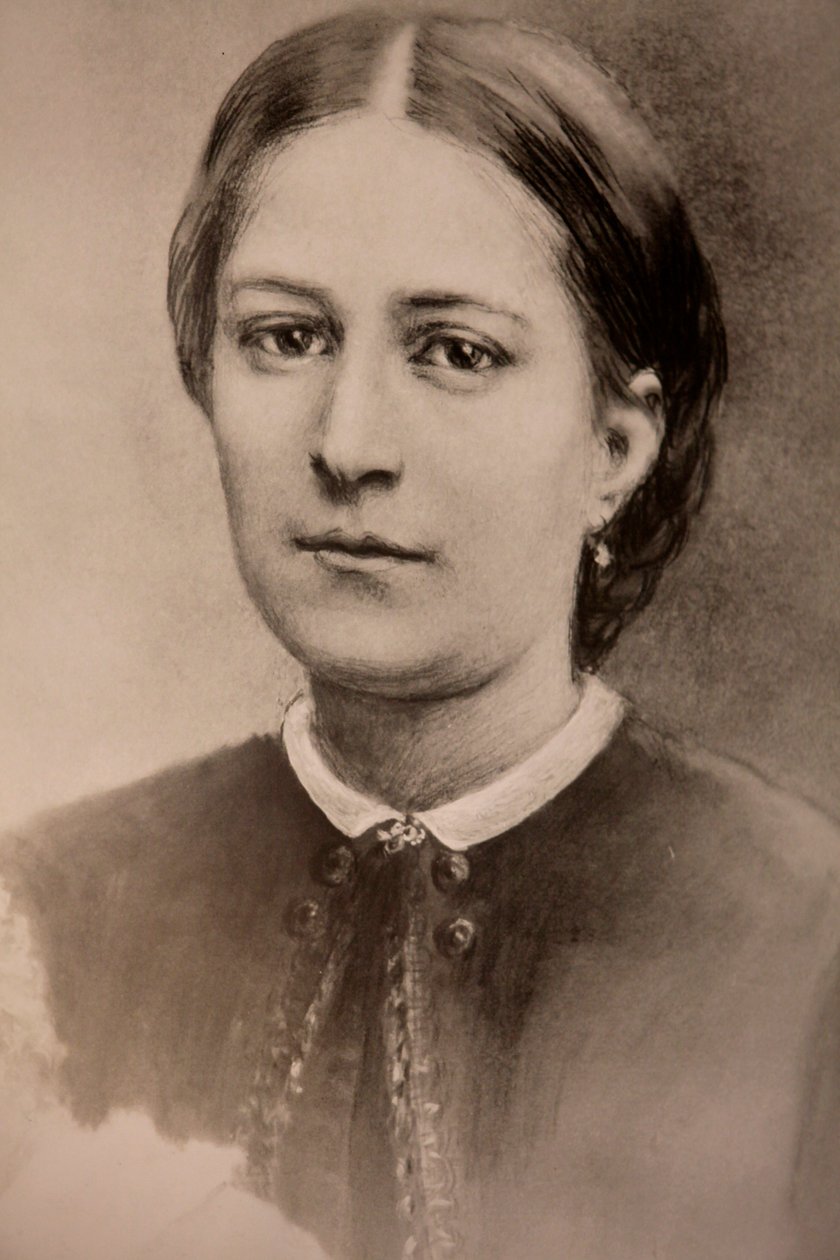 Basilique Notre-Dame-des-Victoires ; Chapelle de Louis et Zélie Martin ; Portrait de Zélie Martin ; Paris France - Unbekannt