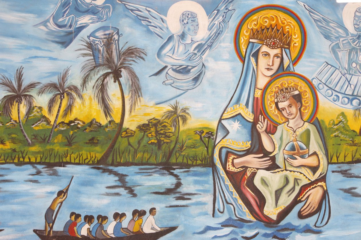 Fresque Notre-Dame du Togo, Togoville, Togo - Unbekannt
