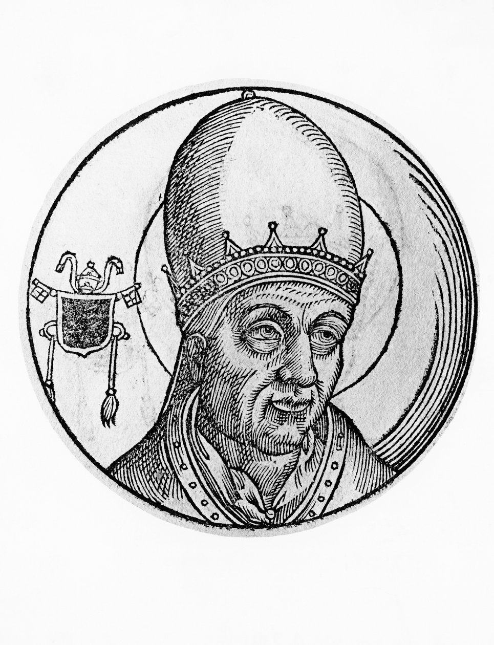 Portrait de Jean III (mort en 574), 61e pape de l