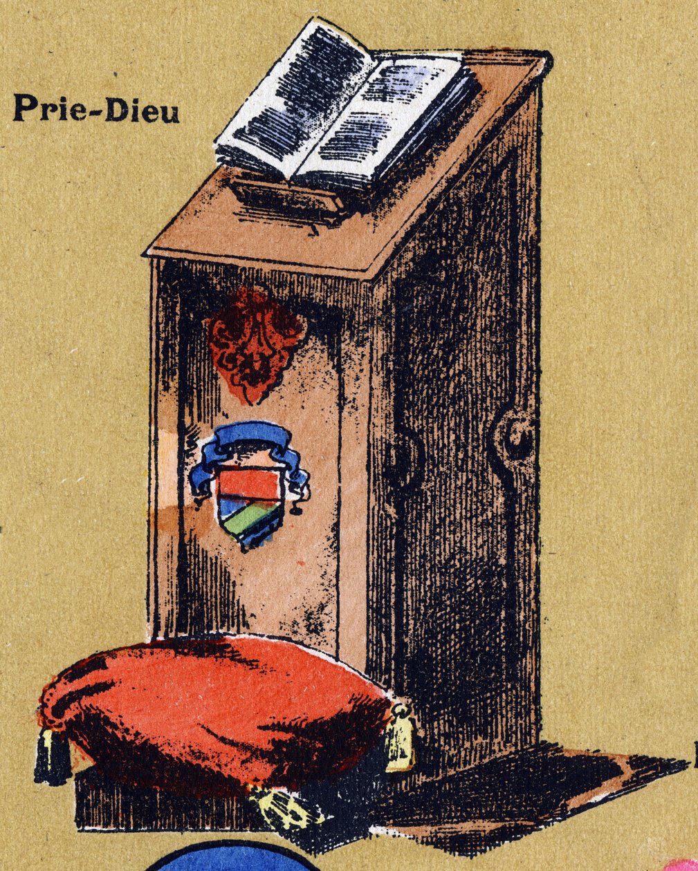 Priez Dieu. Alphabet illustré. Imageries réunies à Jarville-Nancy, début du 20ème siècle. Dim: 40 x 29 cm - Unbekannt