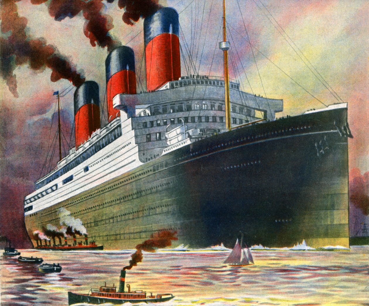 RMS Majestic - Unbekannter Künstler