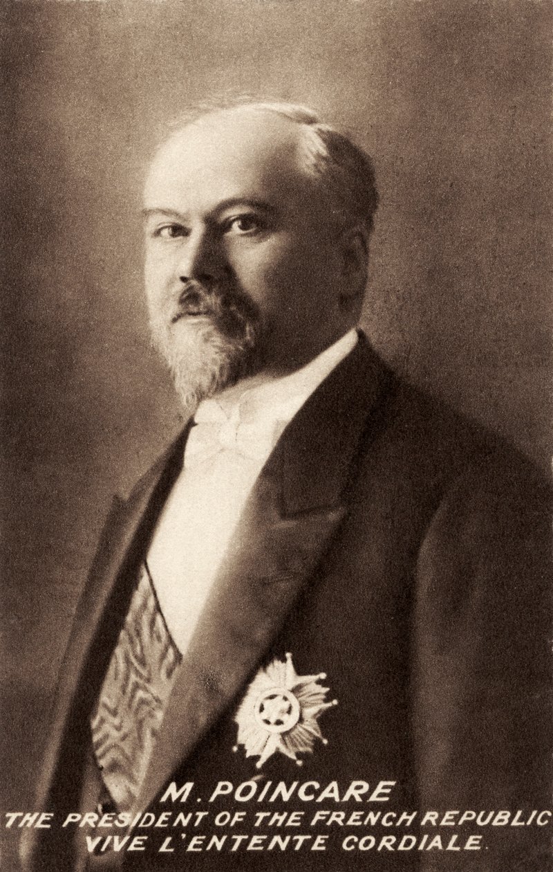 Raymond Poincaré - portrait - Unbekannter Künstler