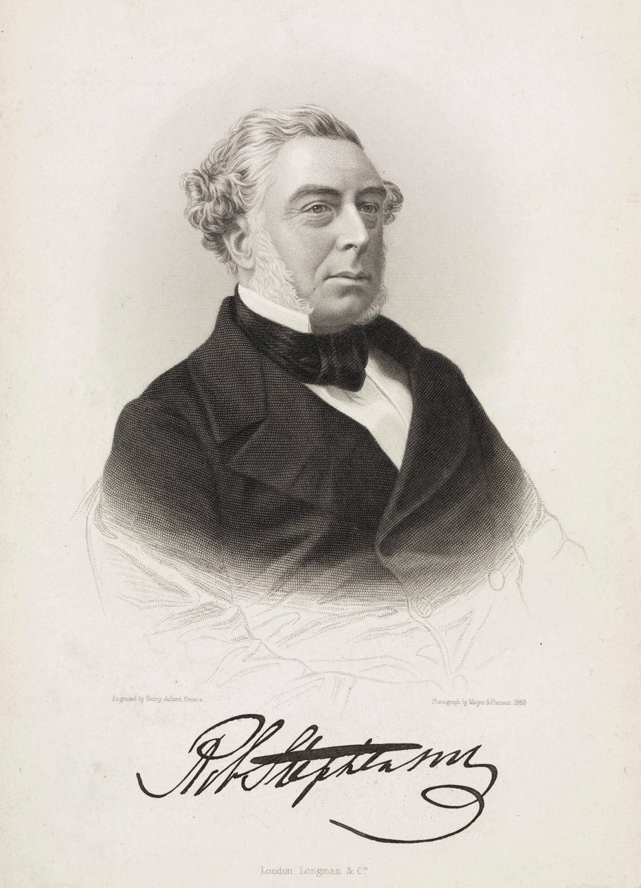 Robert Stephenson, ingénieur mécanique et civil anglais, vers 1850 - Unbekannt