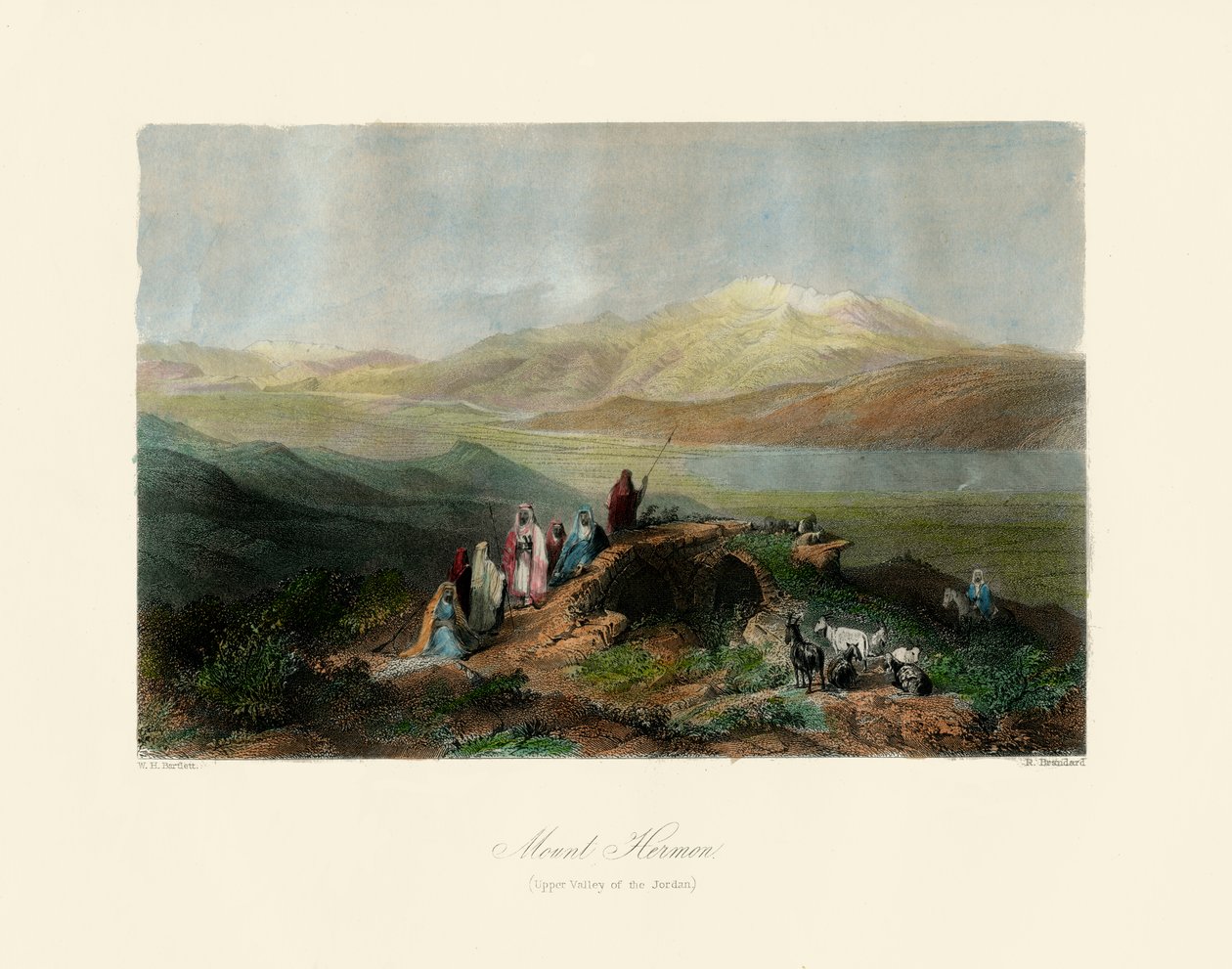 La Terre Sainte - Mont Hermon - Bible - Unbekannter Künstler