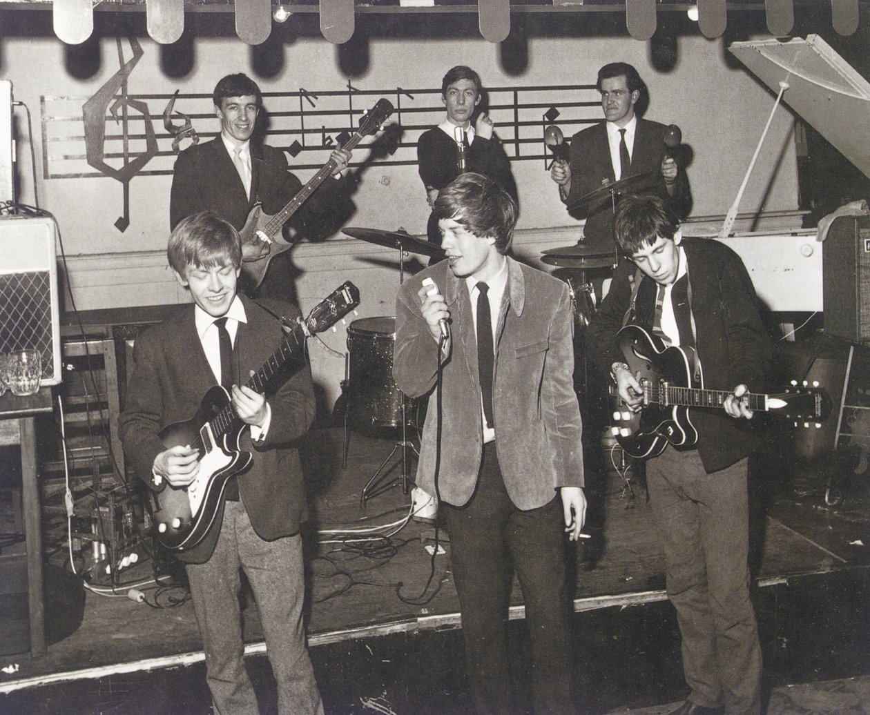 Les Rolling Stones sur scène à l