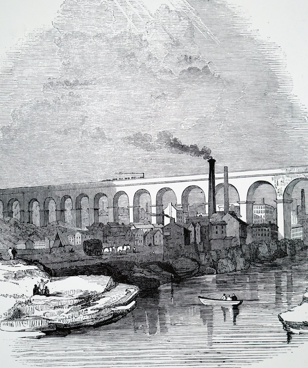 Le viaduc de Stockport - Unbekannt