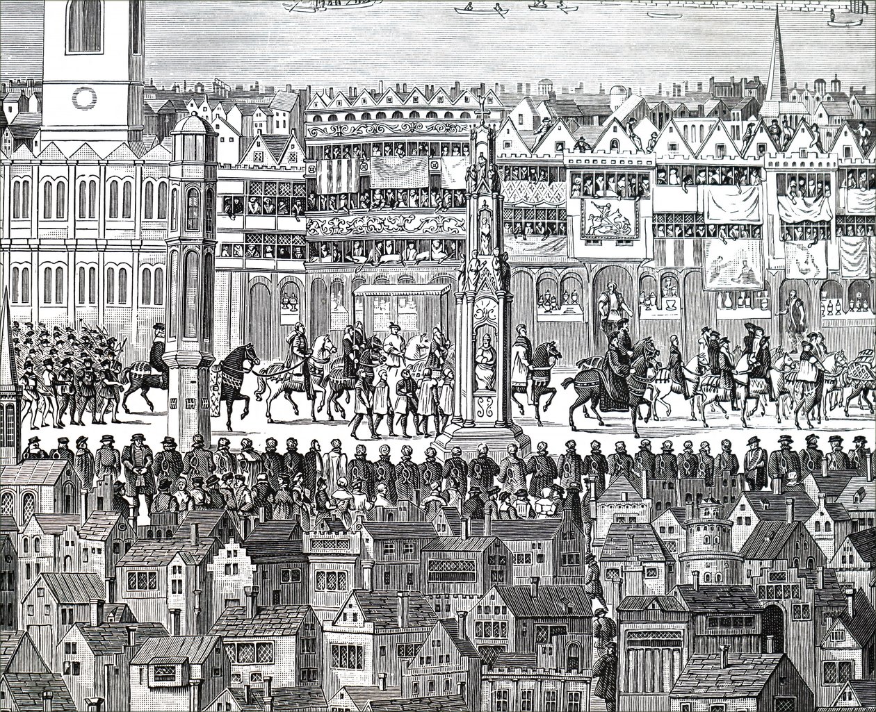 Le cortège de couronnement du roi Édouard VI - Unbekannt