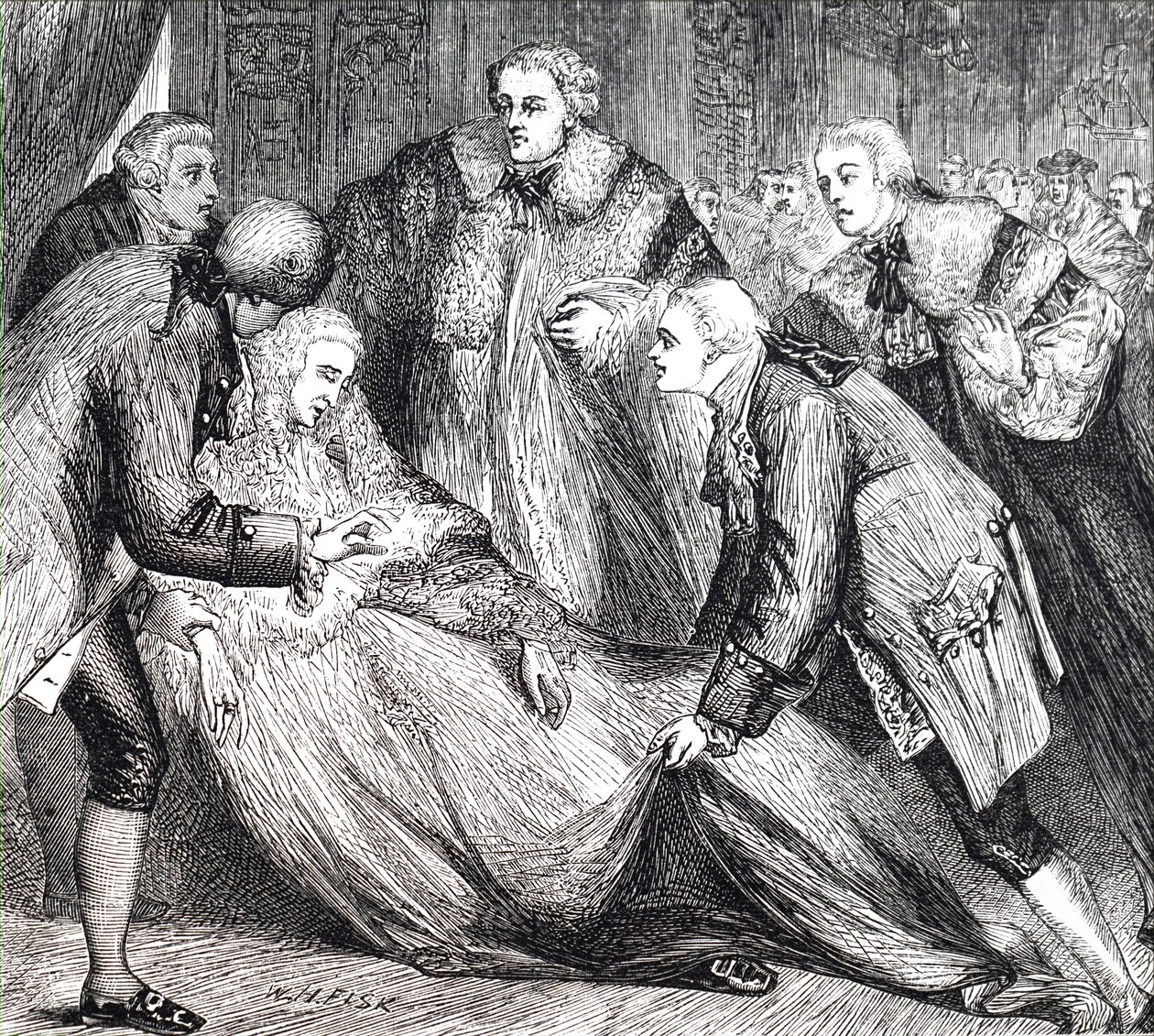 La mort de William Pitt - Unbekannt