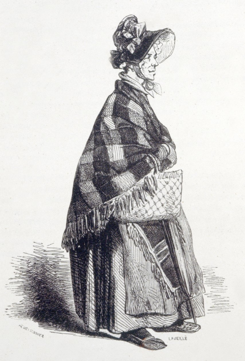 La vieille fille - Unbekannter Künstler