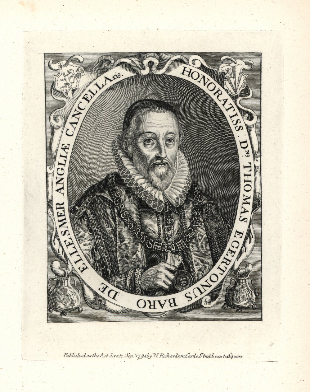 Thomas Egerton (1540-1617) - Unbekannter Künstler