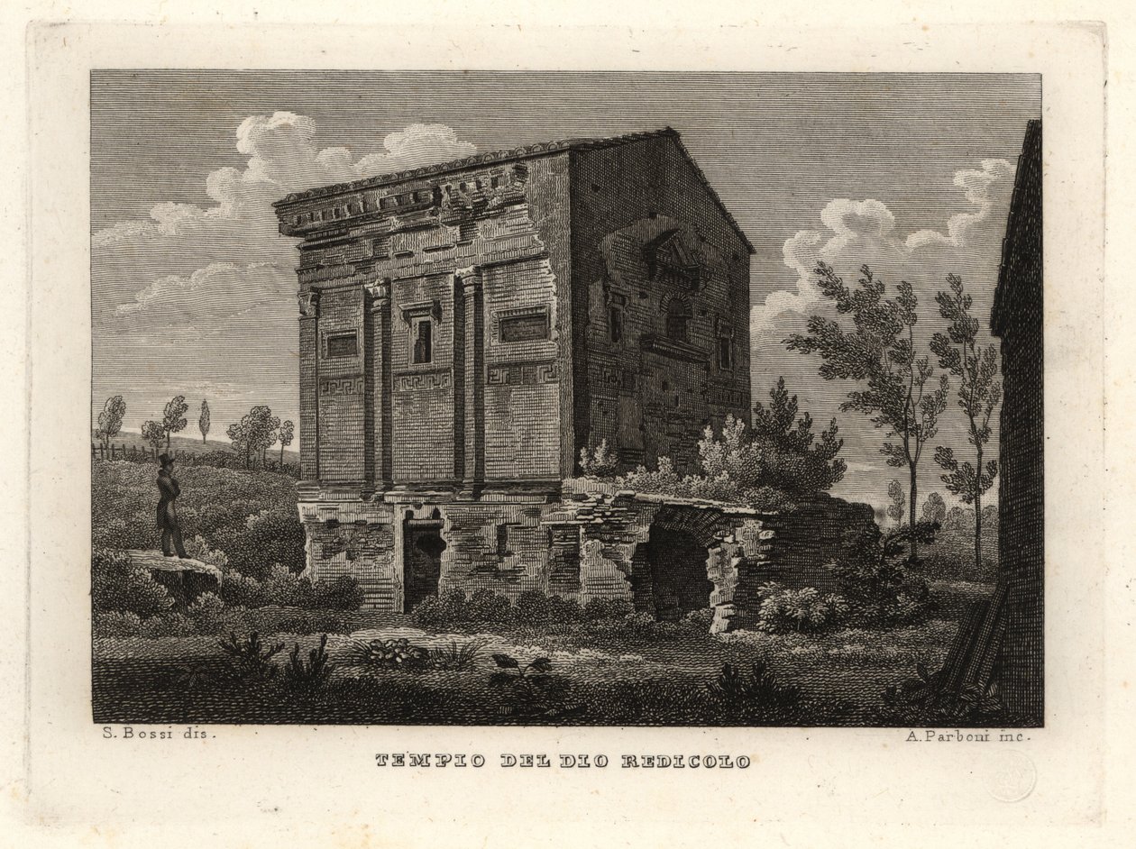Vue des ruines du Tombeau d