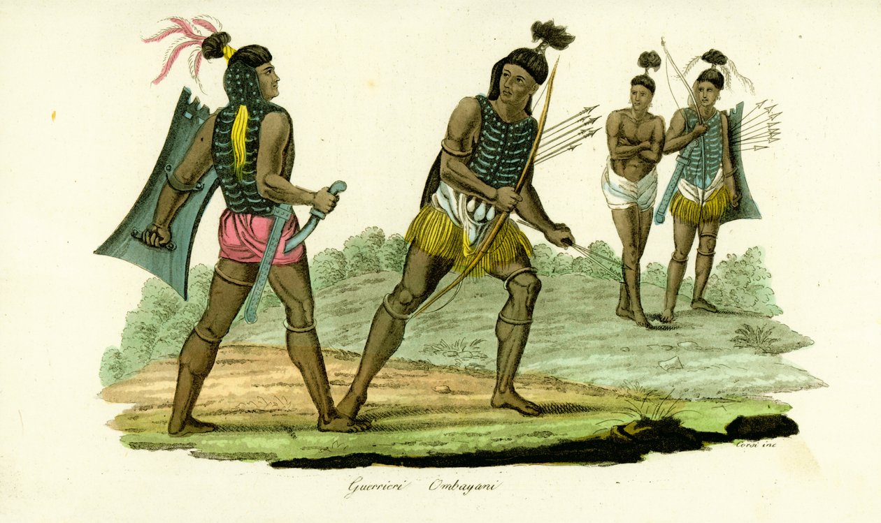 Guerriers en cuirasses de l