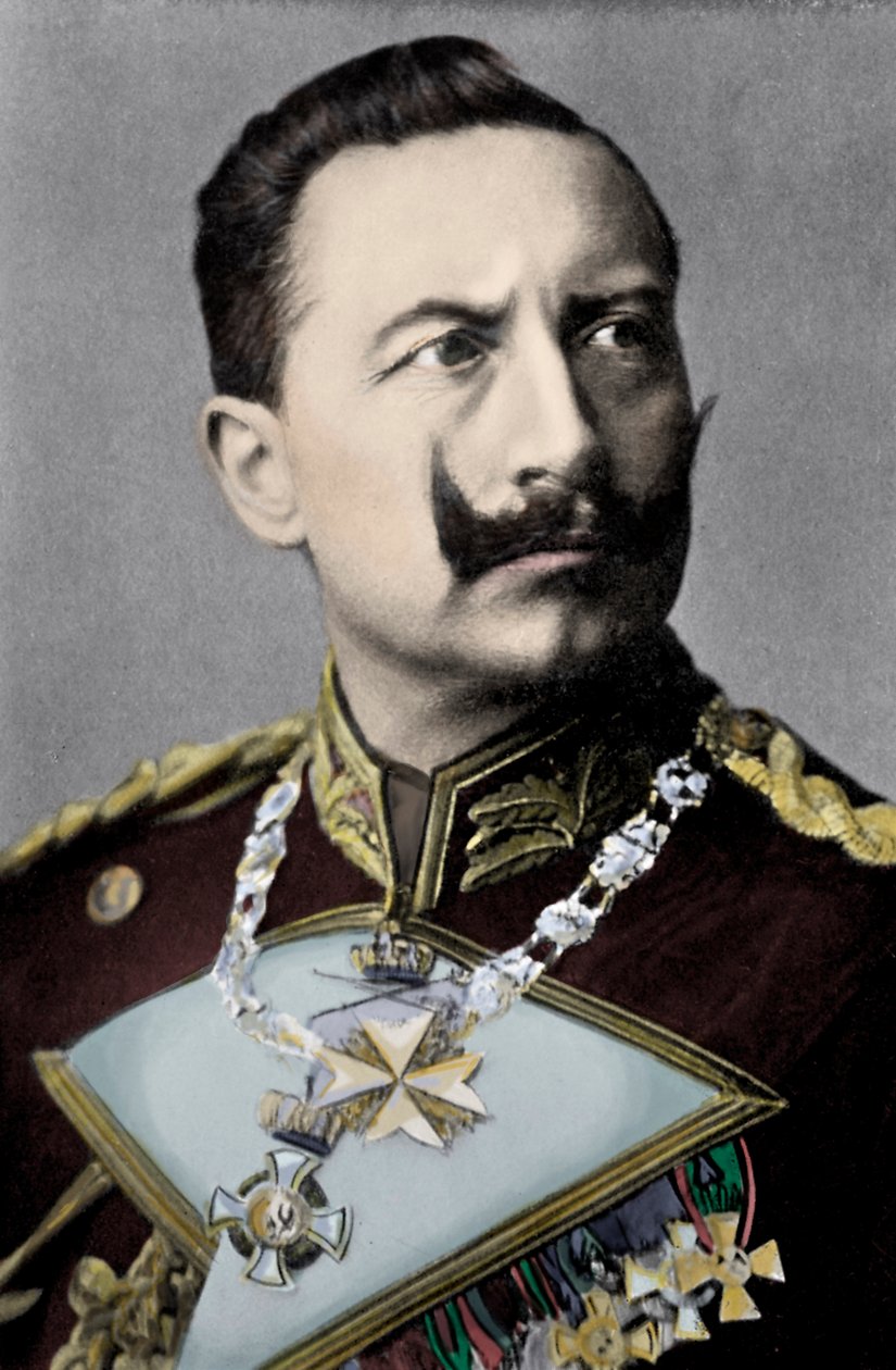 Guillaume II, empereur allemand de 1888 à 1941 - Unbekannter Künstler