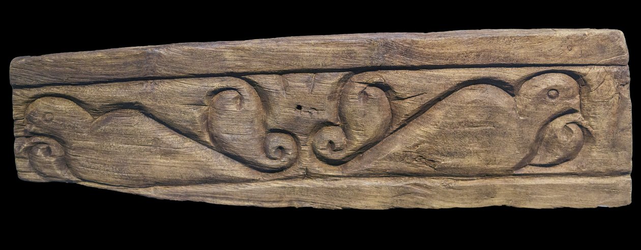 Boiserie dans le style biseau. Égypte, IXe siècle. Pin sculpté. Musée du Louvre - William M. Timlin
