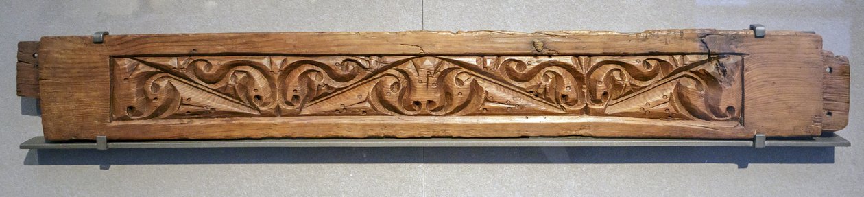 Boiserie dans le style biseau. Égypte, IXe siècle. Pin sculpté. Musée du Louvre - William M. Timlin