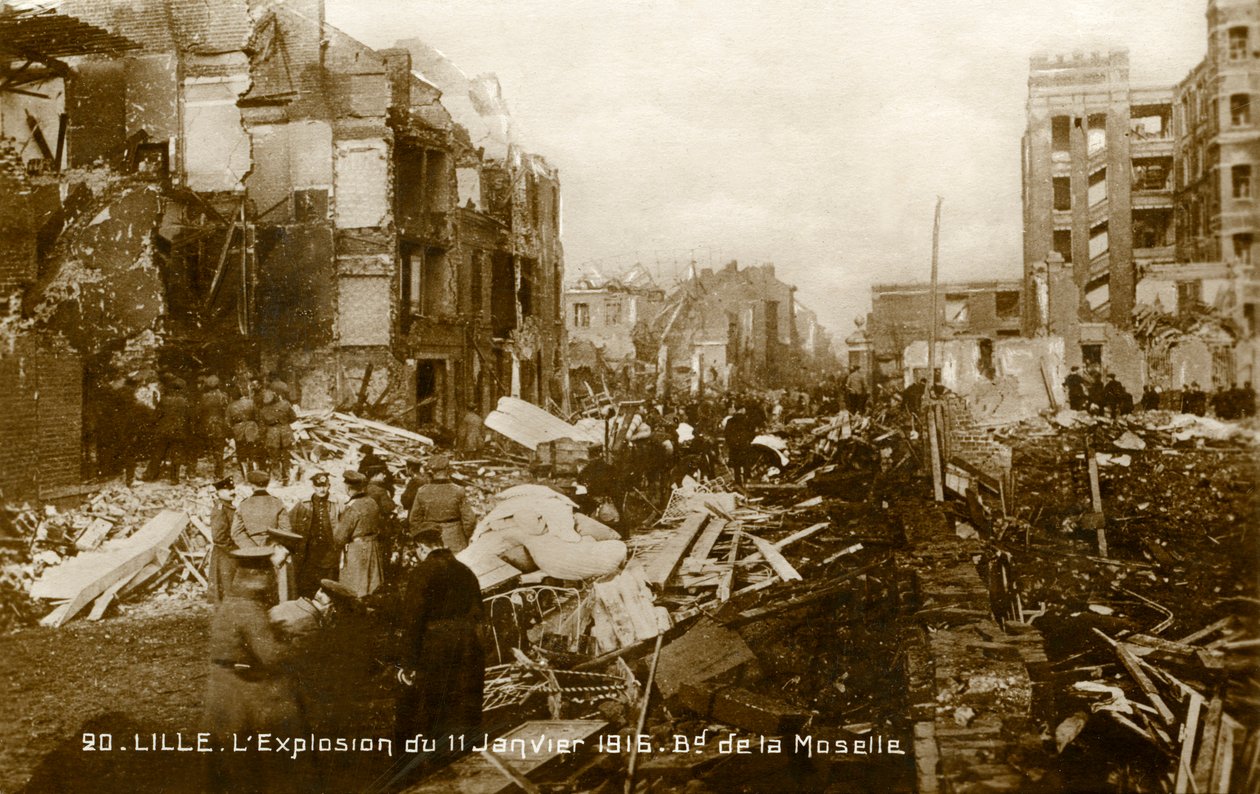 Première Guerre mondiale : Lille après l