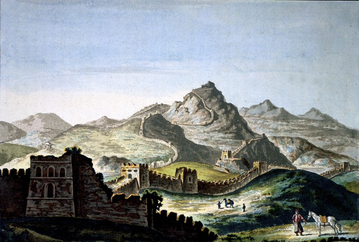 La Grande Muraille de Chine, vers 1820 - Unbekannter Künstler