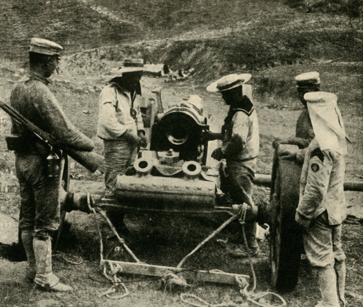 Nos Alliés en Extrême-Orient : Marins japonais..., 1914-1918, vers 1920 - Underwood and Underwood