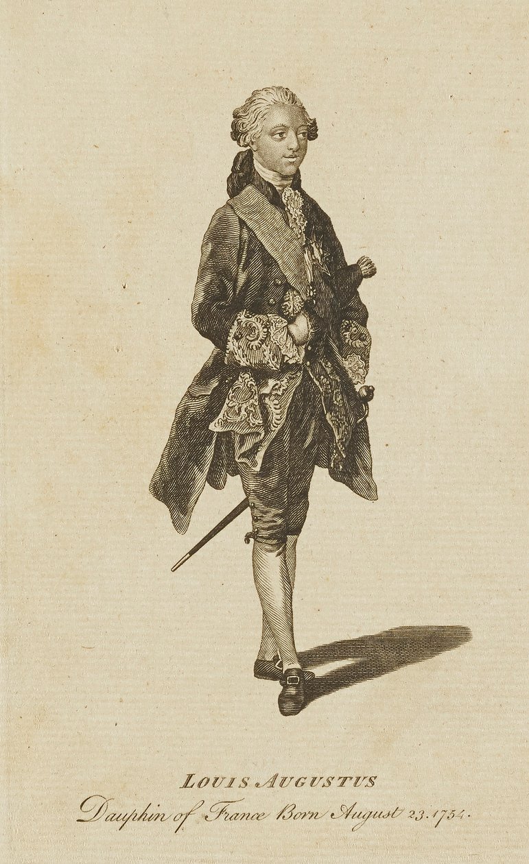Louis Auguste, Dauphin de France - Unidentified