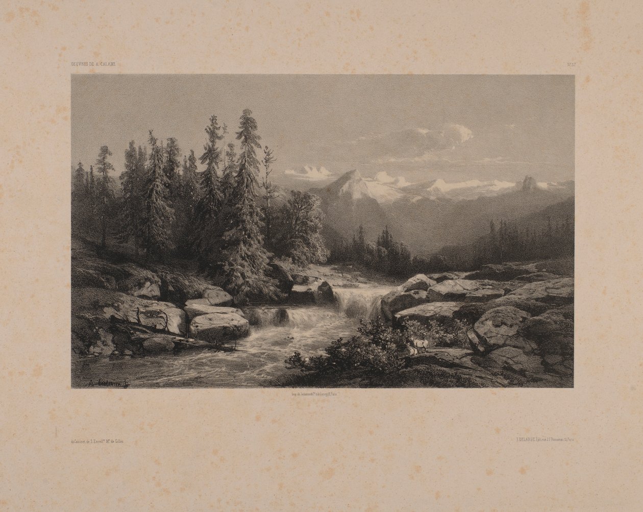 Oeuvres de a Calame - Unidentified