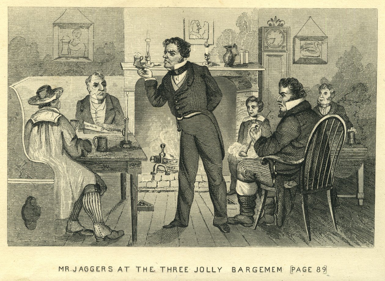 De Grandes Espérances - M. Jaggers aux Trois Jolly Bargemen, vers 1862 - Unbekannt Unbekannt