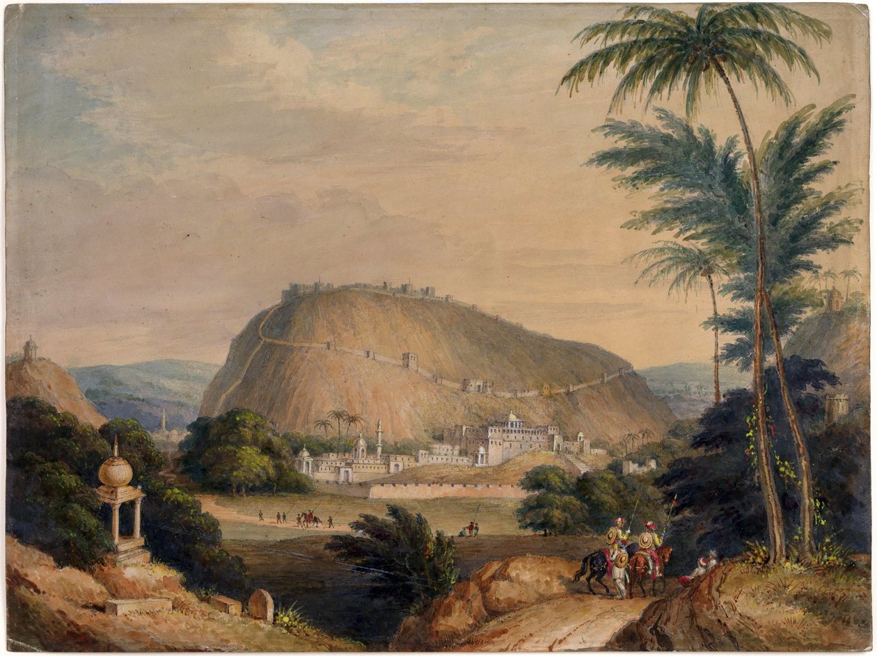 La ville et le col de Bundi - Unknown