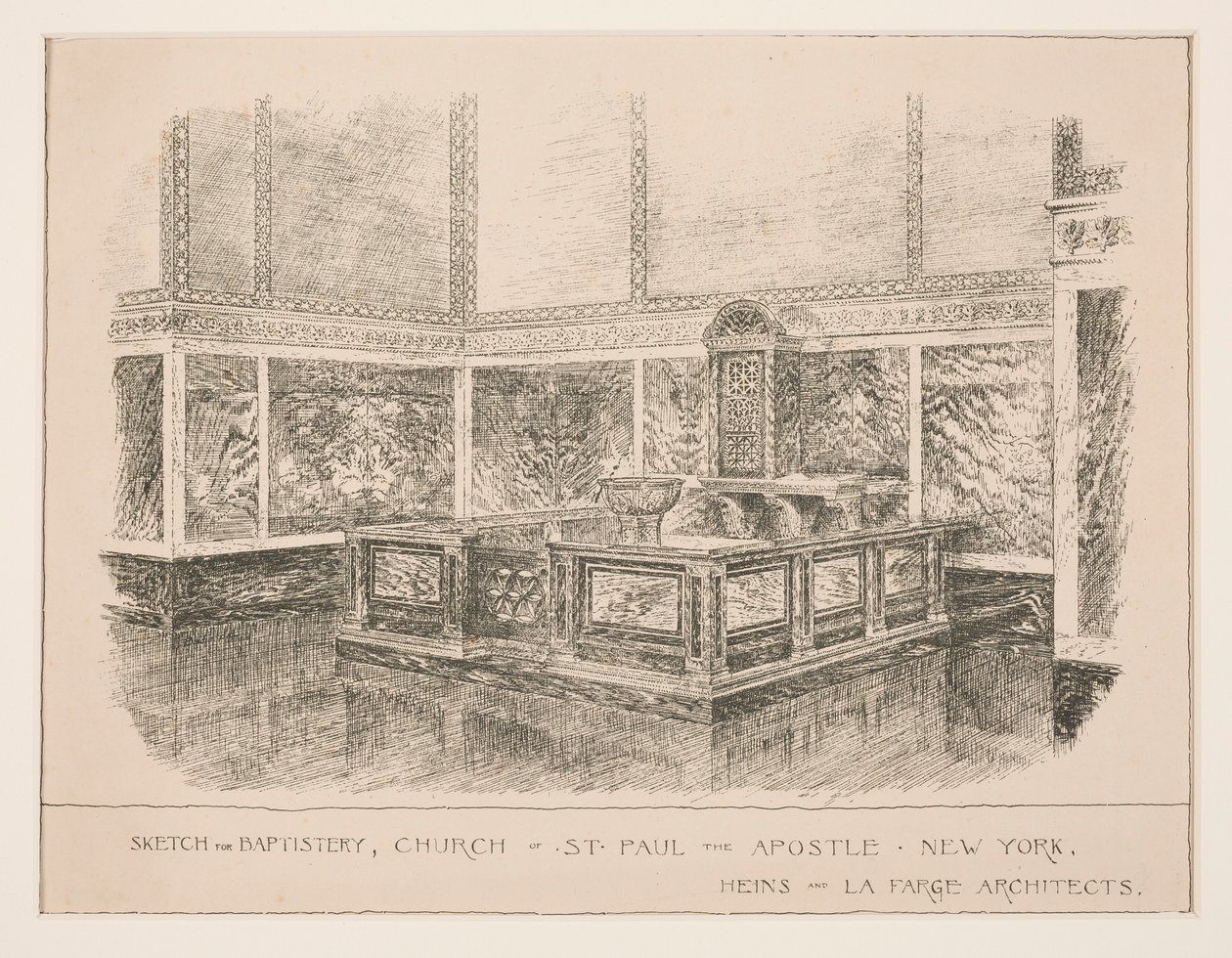 Baptistère de Saint Paul l