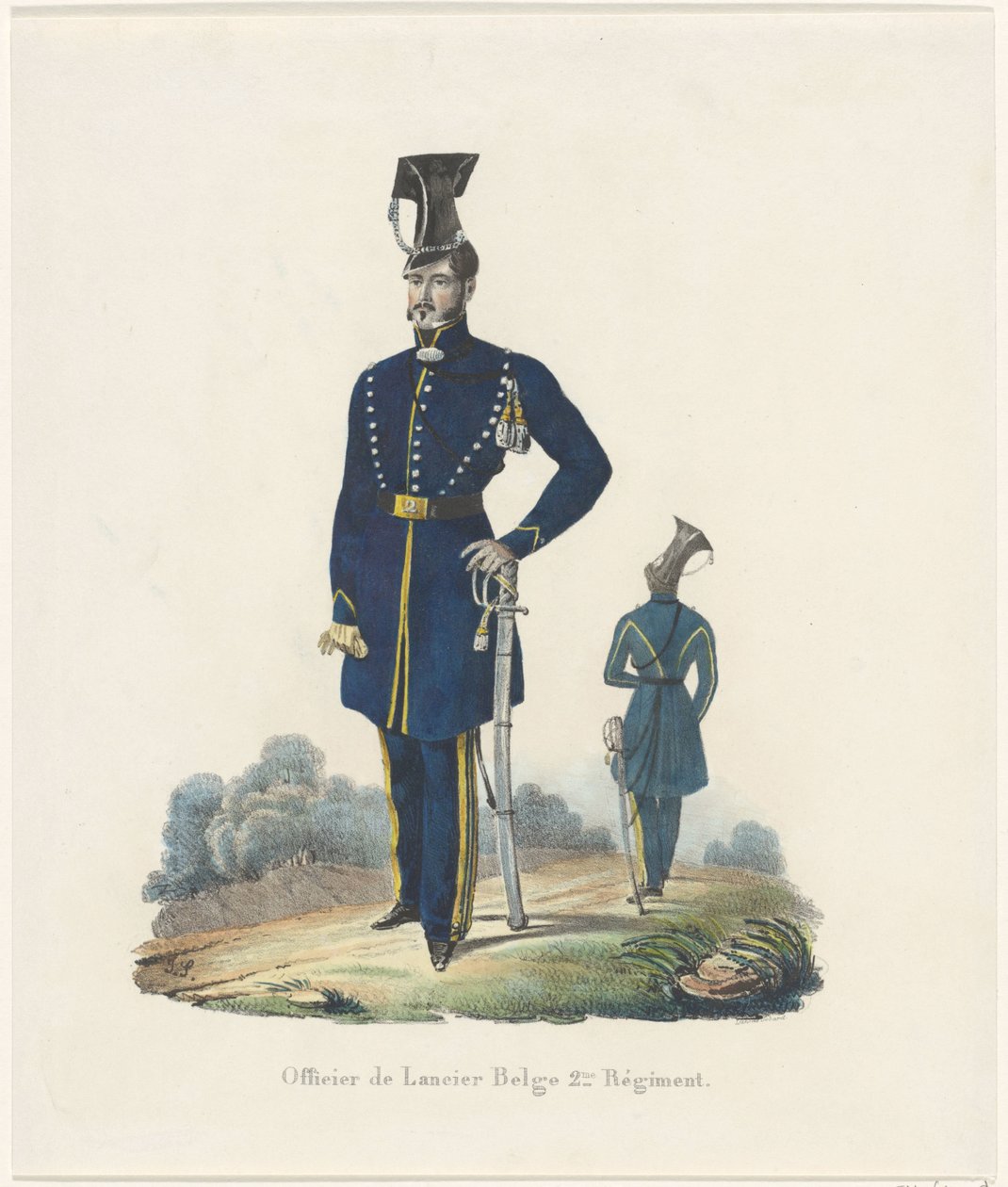 Lancier belge, 1830 - Unknown