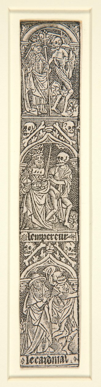 La Danse de la Mort, bordure du Livre d