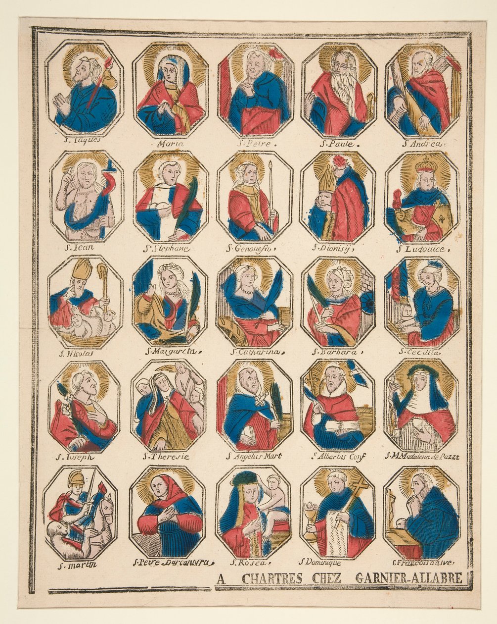 Figures de saints et saintes - Unknown