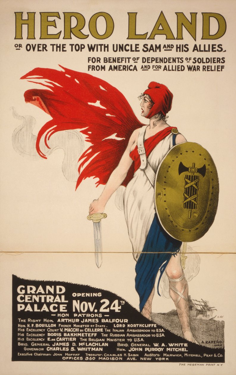 Affiche de French Hero Land - Unknown