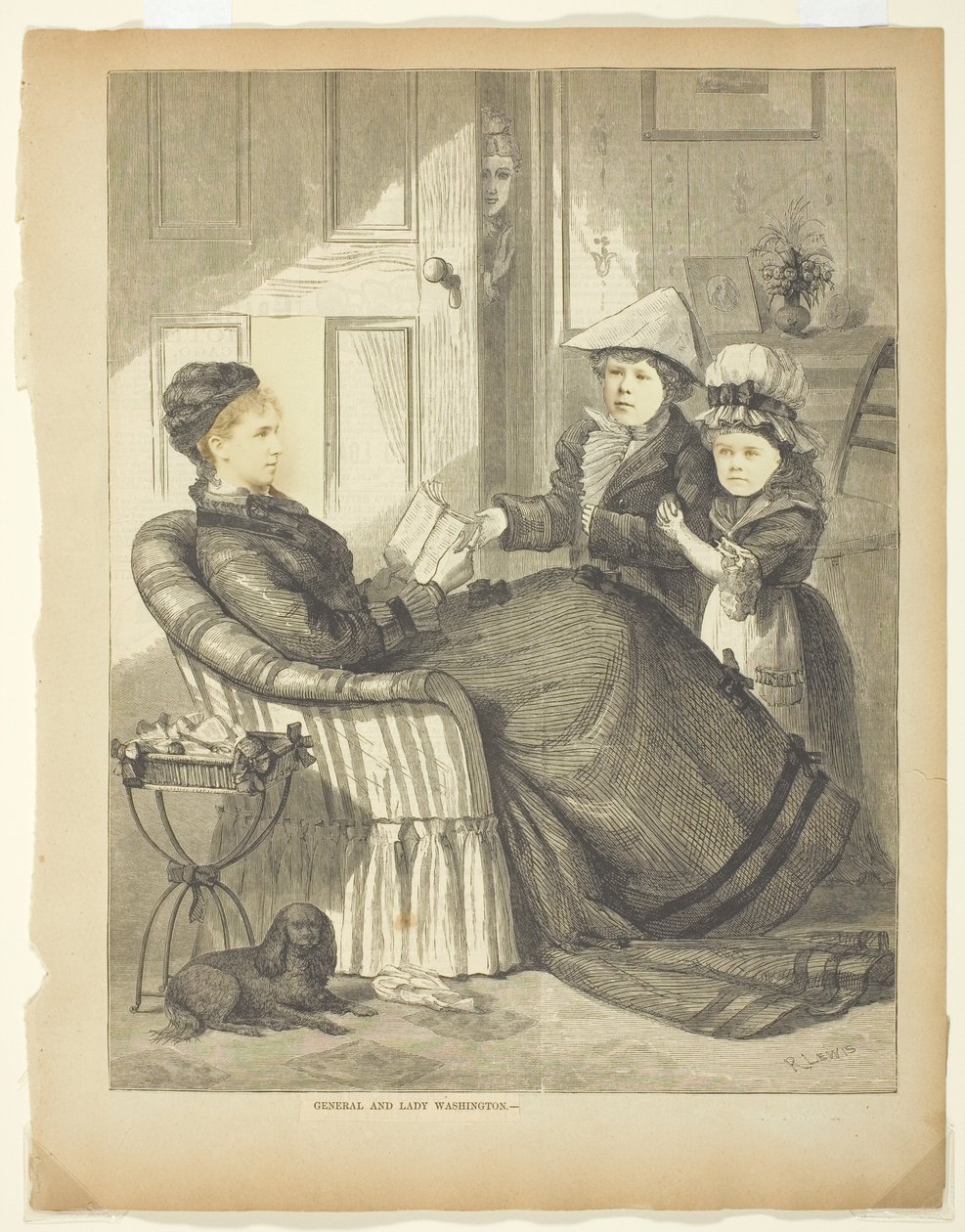 Général et Mme George Washington - Unknown